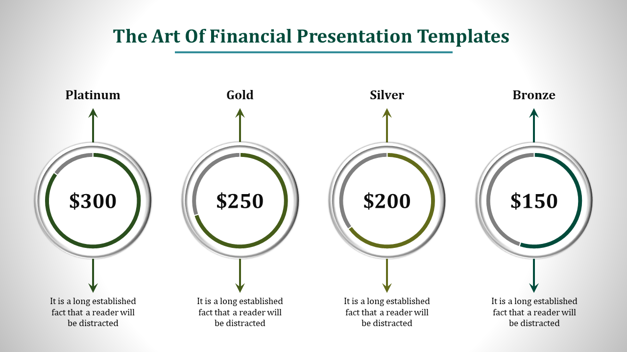 Free - Four Node Financial Presentation Templates 